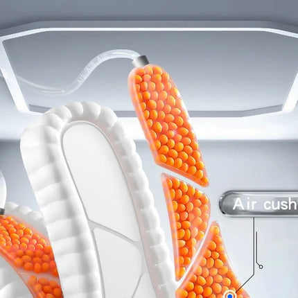 Nuevo cojín de plantilla deportiva de látex, plantillas cómodas para fascitis Plantar para pies, hombre y mujer, suela de zapato ortopédico, accesorios para correr