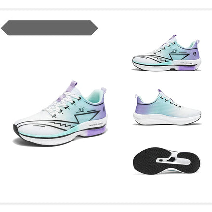 Zapatillas profesionales para correr CarbonBoard Marathon para hombre, deportivas, Tenis ligeros para mujer, cómodas zapatillas deportivas antideslizantes