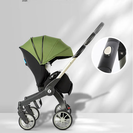 Cochecito de bebé multifuncional 4 en 1, carrito Convertible para recién nacido, asiento de seguridad, Combo, cochecito de bebé plegable