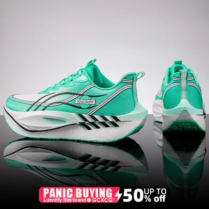 Zapatillas para correr para hombre, tabla de carbono, deportes especiales para maratón, transpirables, ligeras, cómodas zapatillas deportivas antideslizantes para mujer