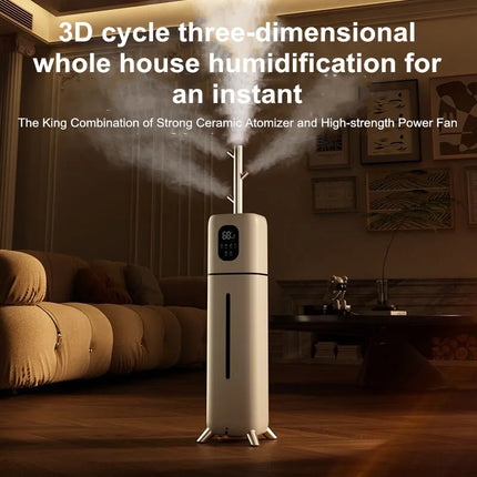 Humidificador de capacidad ultragrande de 9L, humedad constante inteligente + esterilización UV, Control WIFI, dormitorio, sala de estar y oficina