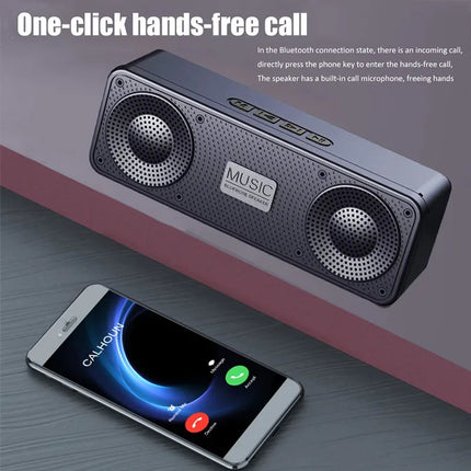 Altavoz inteligente creativo inalámbrico Bluetooth S18, Audio para teléfono móvil, ordenador, Subwoofer, Radio práctica para exteriores