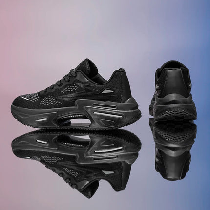 Zapatillas para correr Air Cushion especialidad maratón hombres deportes transpirables ligeros mujeres cómodas zapatillas deportivas antideslizantes ﻿