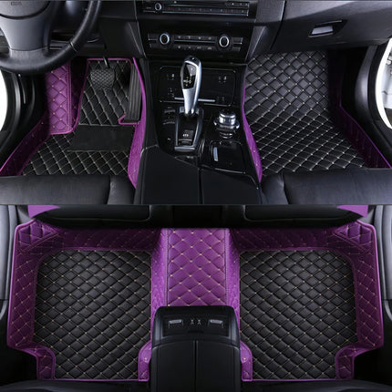 Alfombrillas de Coche de Cuero para SEAT Ibiza Mk3 6L (2002-2008) – Alfombrillas para Pies de Vehículo, Protección Duradera y Estilo Elegante