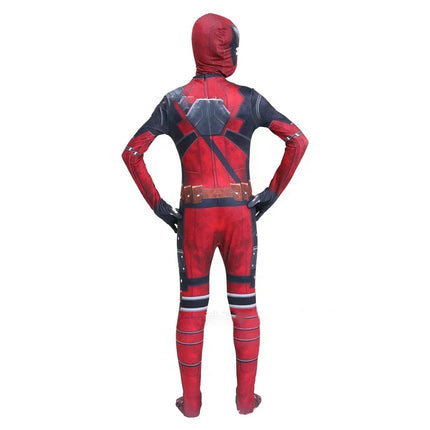 Disfraz de Deadpool para niños, regalos de superhéroe, mono de Deadpool, disfraces para niños, traje de superhéroes para niños, disfraz de Halloween para niños