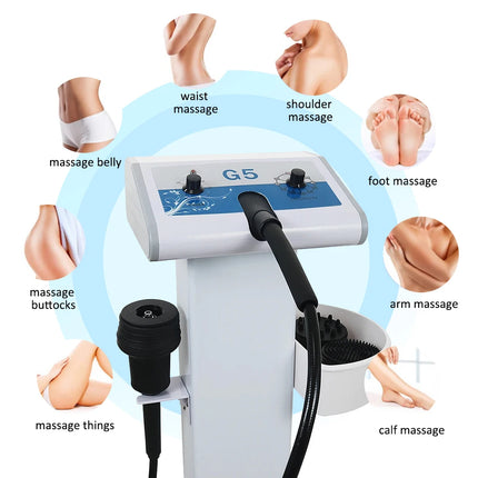 Masaje vibratorio G5, máquina de belleza para adelgazar, forma del cuerpo, pérdida de peso, cintura, relajación muscular, dispositivo anticelulítico de alta frecuencia