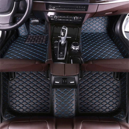 Alfombrillas de Coche de Cuero para SEAT Ibiza Mk3 6L (2002-2008) – Alfombrillas para Pies de Vehículo, Protección Duradera y Estilo Elegante