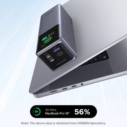 UGREEN Nexode 200W 25000mAh banco de energía portátil PD batería externa PowerBank para Macbook Pro para iPad estación de energía de carga rápida