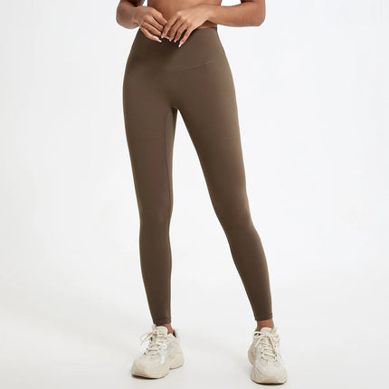 Hearuisavy-mallas de cintura alta de telas súper suaves, pantalones de Yoga para gimnasio de secado rápido, mallas de entrenamiento para correr, mallas deportivas de realce para mujer