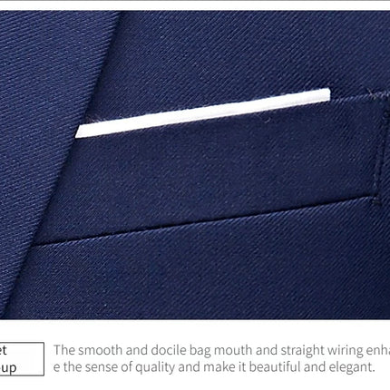 Trajes para hombre elegante boda 2 piezas conjunto chaquetas pantalones Blazers traje Formal ajustado moda negocios clásico 2025 disfraz