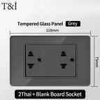 2Thai-1Blank Board / Glass Grey