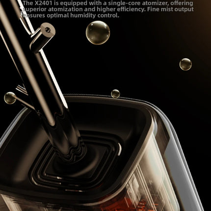 Humidificador de capacidad ultragrande de 9L, humedad constante inteligente + esterilización UV, Control WIFI, dormitorio, sala de estar y oficina