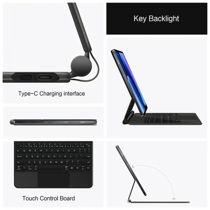 Teclado Magnético Mágico para Xiaomi Pad 8 / 8 Pro – Funda Inteligente de 11,2