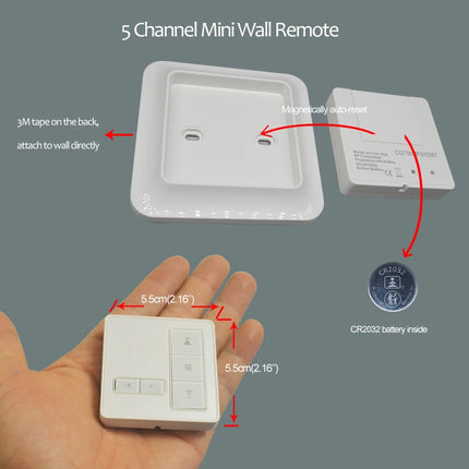 SmartMatters persianas opacas inalámbricas motorizadas para Windows Smart Zigbee Wifi Tuya Alexa Google Home Compatible