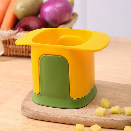 Vegetable Chopper Onion Dicing Artifact French Fries Slicer Kitchen Gadget Cucumber Potato Slicer Fruit Veggie Cutting Tool