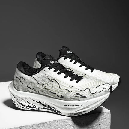 Zapatillas de correr con placa de carbono MIX 5,0 para hombres y mujeres, zapatillas de entrenamiento de absorción de impacto con rebote estable para carreras de maratón