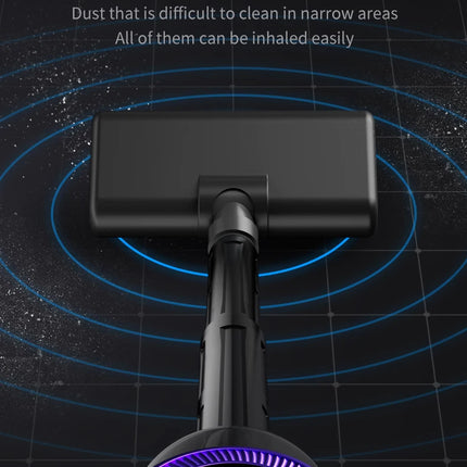 Aspirador inalámbrico: filtro Hepa húmedo y seco, tiempo de ejecución de 30 minutos, 180 °   Aspirador de varilla flexible, aspirador de mano para el hogar