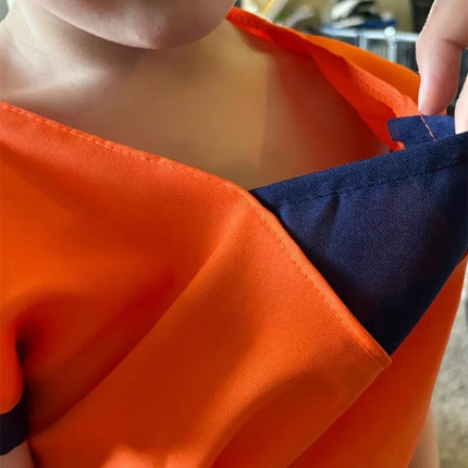 Disfraces de Anime Son Goku para niños, ropa de entrenamiento Krillin, trajes de superhéroe con peluca Super Saiyan, disfraz de fiesta de cómic Con