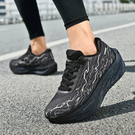 Zapatillas de correr con placa de carbono MIX 5,0 para hombres y mujeres, zapatillas de entrenamiento de absorción de impacto con rebote estable para carreras de maratón