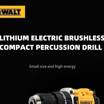 DEWALT 805 – Taladro Inalámbrico sin Escobillas 20V | Herramienta Eléctrica Compacta de Alta Precisión