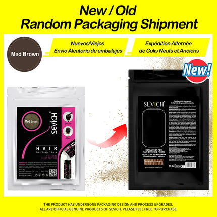SEVICH fibra de cabello 100g queratina fibra de cabello en polvo espesante fibra de construcción de cabello Spray polvo de crecimiento instantáneo pérdida de cabello ocultar