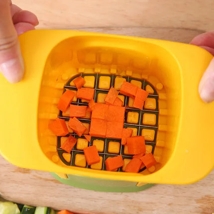 Vegetable Chopper Onion Dicing Artifact French Fries Slicer Kitchen Gadget Cucumber Potato Slicer Fruit Veggie Cutting Tool