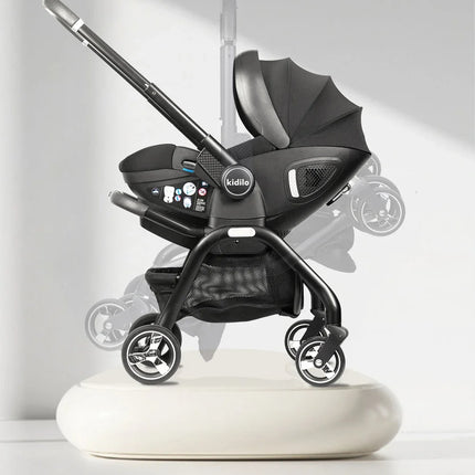 Nuevo cochecito de bebé, cochecito multifuncional bidireccional para recién nacido, asiento de coche para bebé ECE, cochecito de bebé 4 en 1