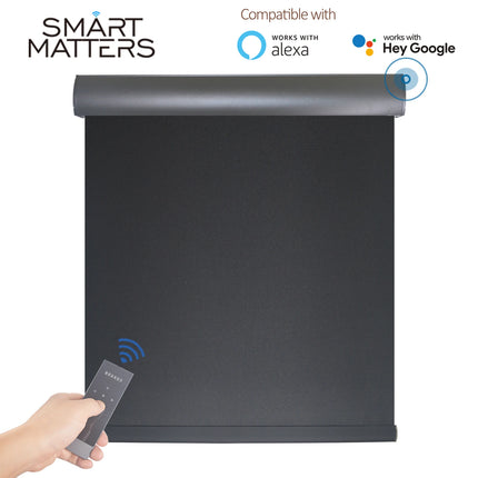 SmartMatters persianas opacas inalámbricas motorizadas para Windows Smart Zigbee Wifi Tuya Alexa Google Home Compatible