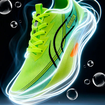 Zapatillas para correr para hombre, tabla de carbono, deportes especiales para maratón, transpirables, ligeras, cómodas zapatillas deportivas antideslizantes para mujer