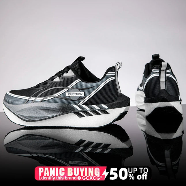 Zapatillas para correr para hombre, tabla de carbono, deportes especiales para maratón, transpirables, ligeras, cómodas zapatillas deportivas antideslizantes para mujer