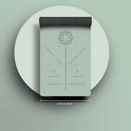 Esterilla de TPE para yoga, esterilla ecológica con correa, profesional esterilla antideslizante para entrenamiento en casa, Pilates para mujer