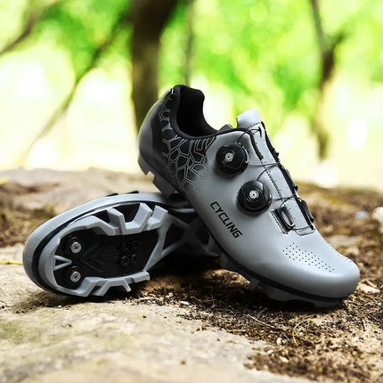 GL zapatos de ciclismo MTB tacos zapatos al aire libre bicicleta de montaña zapato de Pedal plano SPD transpirable velocidad de carreras calzado de bicicleta interior
