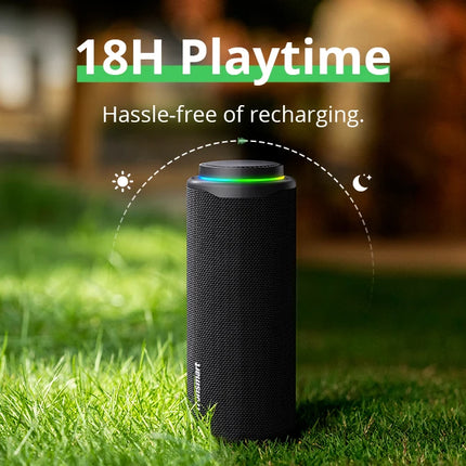 Altavoz portátil Bluetooth Tronsmart T8 con graves profundos, 40W, sonido de 360 grados, resistente al agua IPX7, para regalos de Halloween