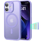 Clear purple / CHINA / with stand|IPhone 16 Pro