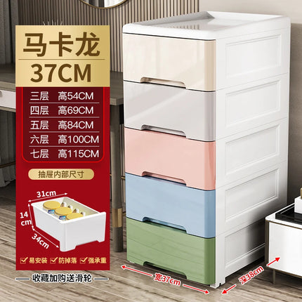 Gabinete de Almacenamiento Múltiple Compacto – Estante Multicapa para Baño y Cocina