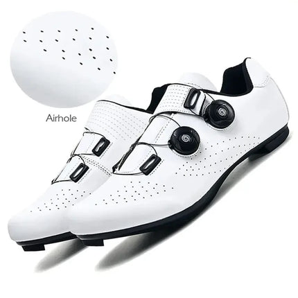 Zapatillas de ciclismo MTB para hombre, botas deportivas para bicicleta de carretera, zapatillas planas de velocidad de carreras, calzado para bicicleta de montaña, zapatos de ciclismo con Pedal Spd