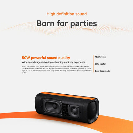 Xiaomi Sound Party versión Global Altavoz Bluetooth inalámbrico sistema de Audio doméstico inteligente portátil graves potentes de largo alcance