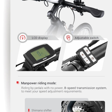 Bicicleta eléctrica de montaña para adultos con batería nueva de alto rendimiento a la venta