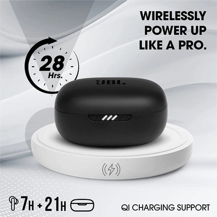 JBL Live Pro + auriculares inalámbricos verdaderos con estuche de carga auriculares adaptables con cancelación de ruido auriculares impermeables con micrófono