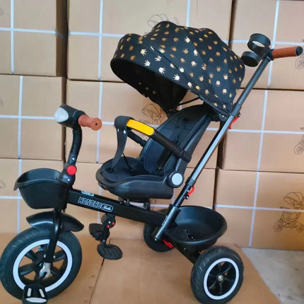 Nuevo Cochecito de bebé multifuncional 4 en 1 con cochecito de niño giratorio y reclinable de 1 a 6 años