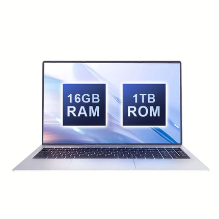 Ordenador Portátil de 15,6’’ – 16GB RAM, 2TB SSD, Intel N3700, Windows 11 Pro