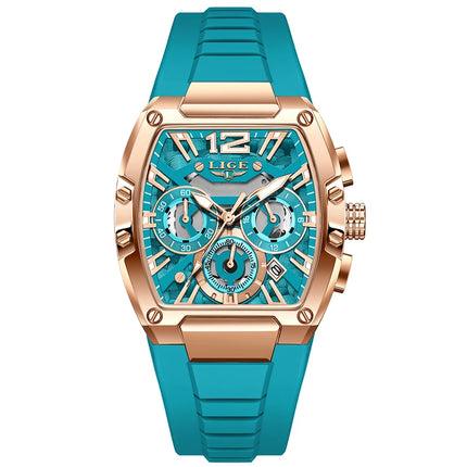 Reloj LIGE Militar de Lujo para Hombre – Deportivo, Casual e Impermeable