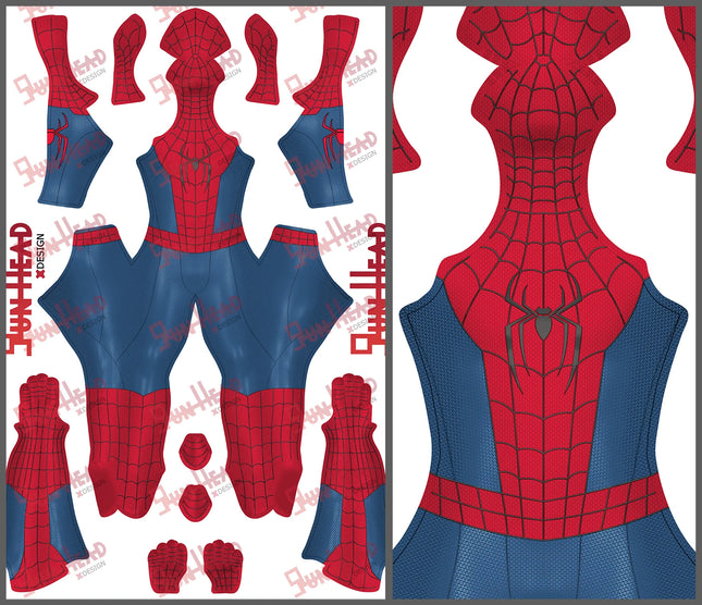 Nuevo día Spiderman Cosplay nuevos trajes de superhéroe LICRA Zentai trajes Spidey niños trajes disfraz de Halloween niños adultos
