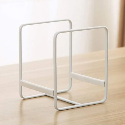 Soporte Vertical de Acero Inoxidable para Cocina – Organizador de Platos, Tazones y Tazas