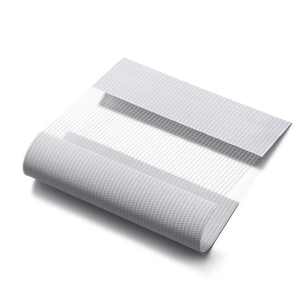 Precio de fábrica Tamaño personalizado Zebra Shades Día y noche Control inteligente Vertical Sheer Zebra Blind para Windows