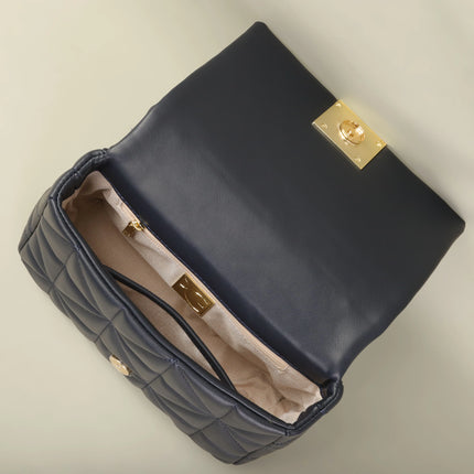 PG moda clásica Retro bolso nuevo de hombro para mujer letra Material PU fiesta bolso cruzado multifuncional nuevo diseño 2025