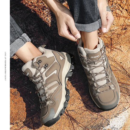 Botas de entrenamiento táctico mejoradas para hombre, zapatos de senderismo antideslizantes de respuesta rápida para acampar al aire libre, zapatos deportivos informales, zapatos de senderismo para mujer