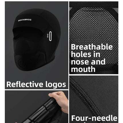 ROCKBROS Sombrero de Ciclismo y Pasamontañas de Verano – Protección UV y Frescura