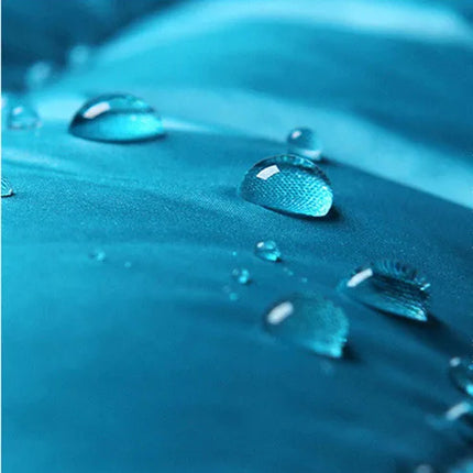 Haze Blue Chaqueta larga liviana para mujer, abrigo de manga larga con capucha, talla asiática M-7XL, Parkas disponibles en rojo, negro, azul y morado