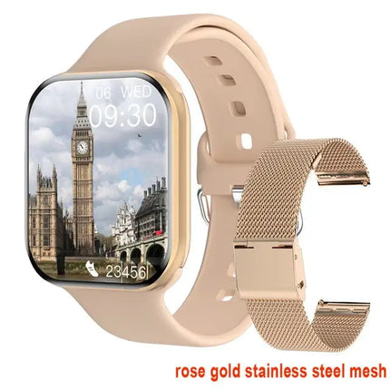 DTNew 2025 Original para Apple Watch 10 reloj inteligente hombres temperatura corporal Bluetooth llamada NFC GPS deportes mujeres SmartWatch para Apple